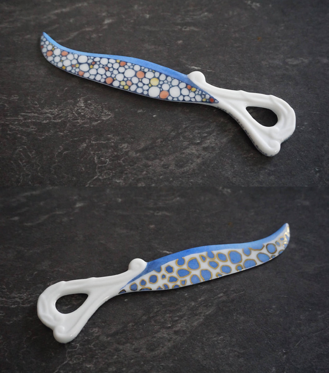 Paper knife with abstract designs 1