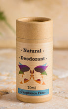 Load image into Gallery viewer, Natural Deodorant - Fragrance Free
