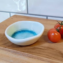 Load image into Gallery viewer, Ceramic jewellery bowl / ring dish. Handcrafted in Ireland. Sea range.
