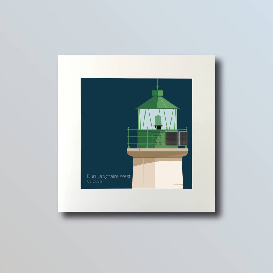 Dún Laoghaire West Lighthouse - art print