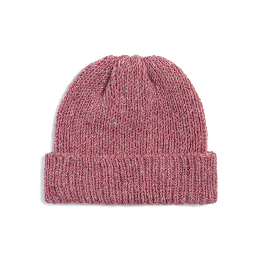 Blush - Donegal Tweed Wool Hat