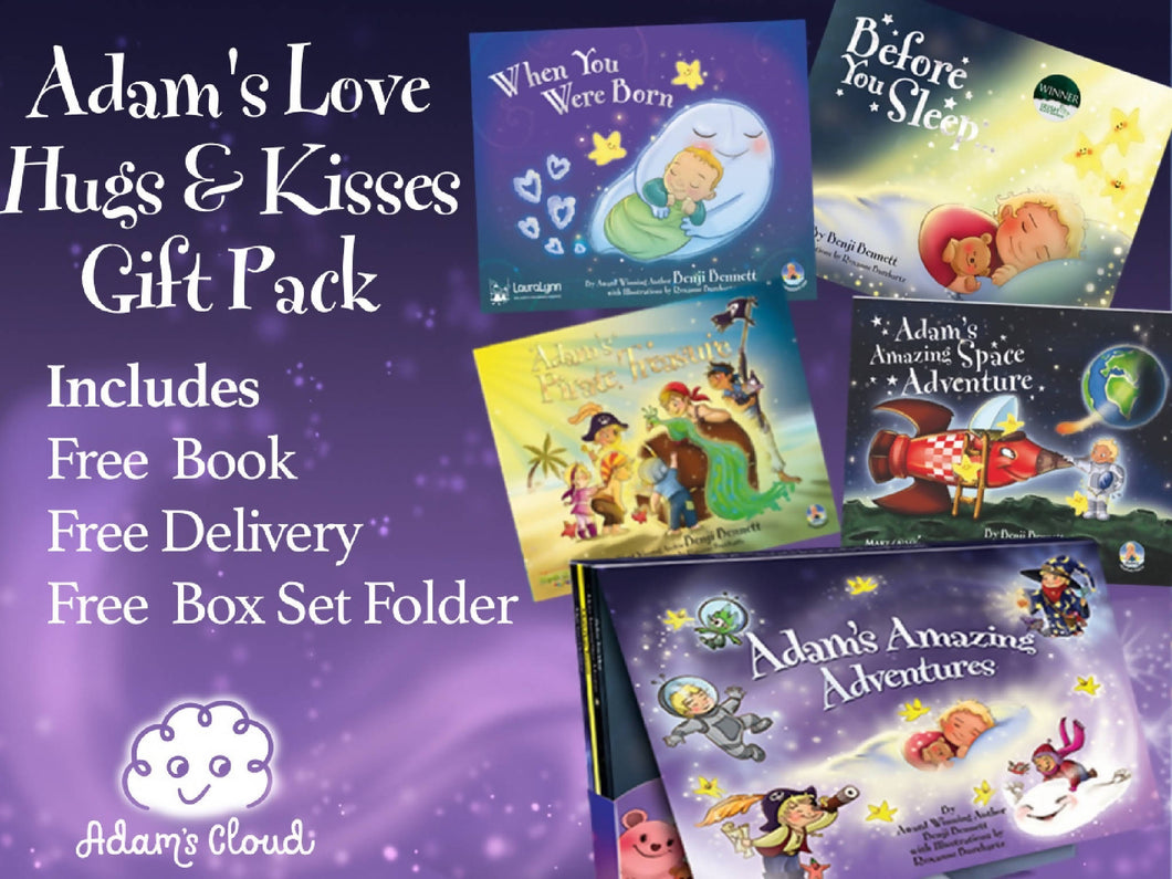 Love Hugs & Kisses Pack (Includes 1 Free Book)