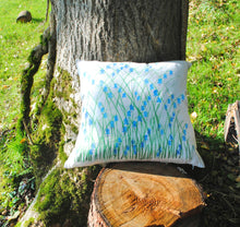 Load image into Gallery viewer, Bluebell Linen Cushion
