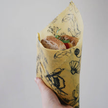 Load image into Gallery viewer, Reusable Food Wrap - Lunch Wrap X 3
