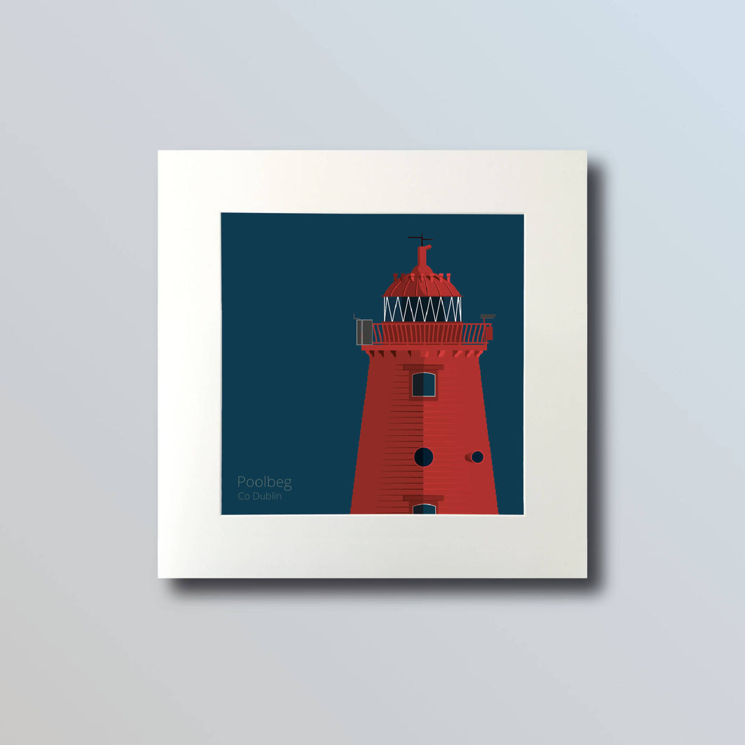 Poolbeg Lighthouse -Dublin - art print