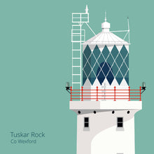 Load image into Gallery viewer, Tuskar Rock Lighthouse - art print
