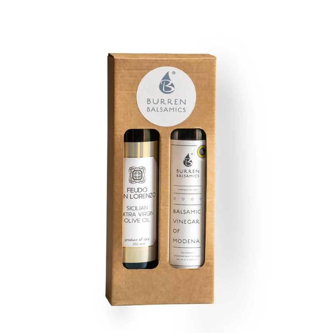 Olive Oil and Balsamic Vinegar Gift Box