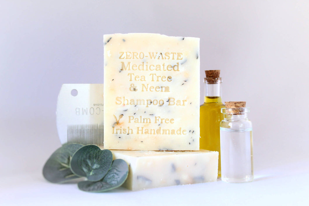 Palm Free Irish Soap, Gently Medicated Shampoo Bar
