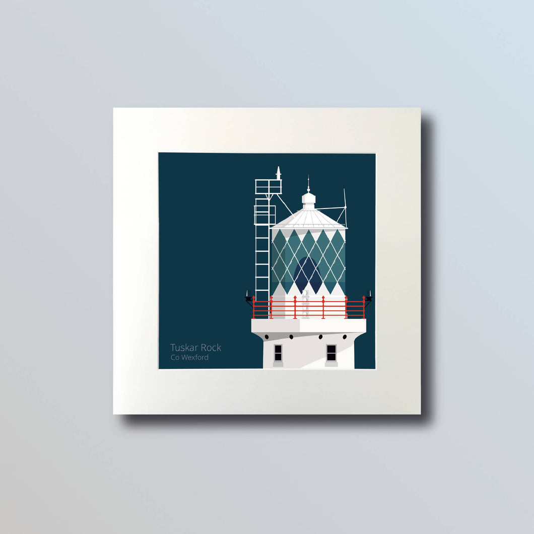 Tuskar Rock Lighthouse - art print