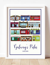 Load image into Gallery viewer, Galway Pubs Print

