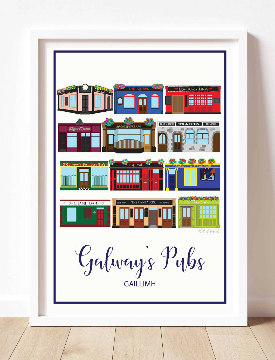 Galway Pubs Print