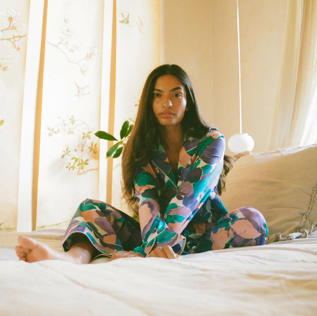 Petal Long Pyjama Set - 100% Organic Cotton