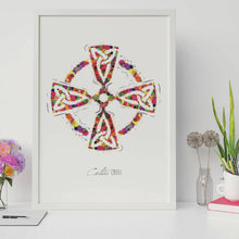 Load image into Gallery viewer, Abstract Print &#39;Celtic Cross&#39;

