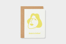 Load image into Gallery viewer, atitagain_Oscar Wilde Greeting Card websize
