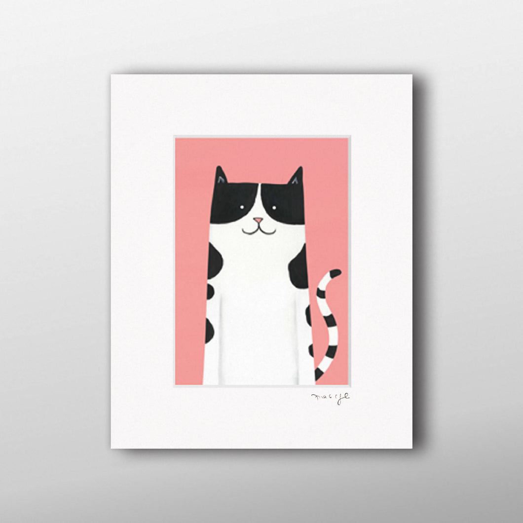 'Cat' range giclee print 8 x 10