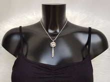 Load image into Gallery viewer, &quot;Gala&quot; Sterling silver &amp; glass necklace
