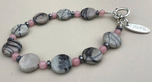 Load image into Gallery viewer, Spiderweb Jasper Necklace, Bracelet and Earrings
