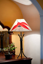 Load image into Gallery viewer, Fuchsia Hand Painted Lampshade
