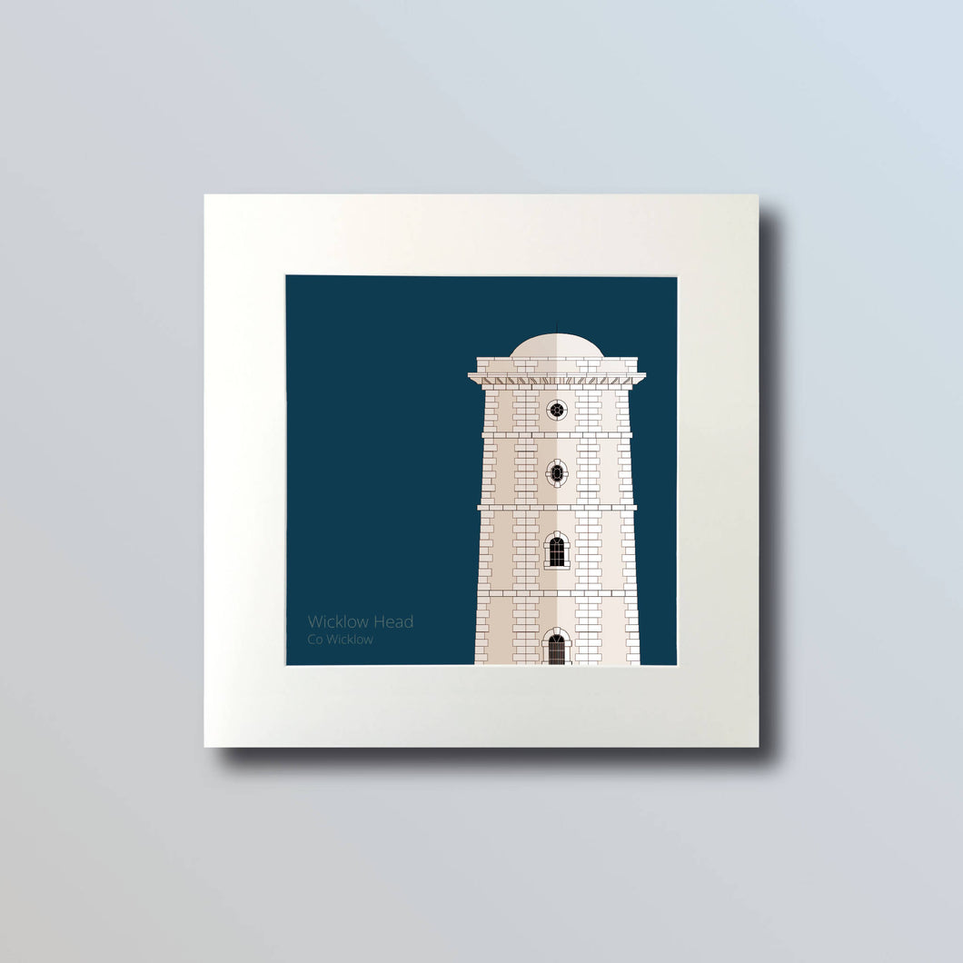 Wicklow Head Lighthouse - art print