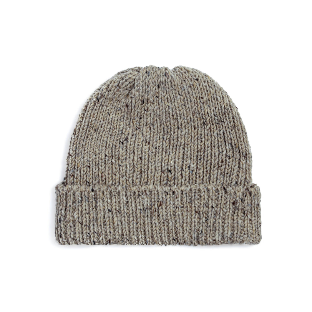 Pearl - Donegal Tweed Wool Hat
