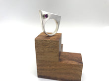 Load image into Gallery viewer, “Dual Aspect 3” Asymmetric Silver Ring
