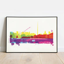 Load image into Gallery viewer, Dublin City Silhouette Print
