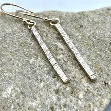 Load image into Gallery viewer, Handmade Sterling Silver “Dash 3” Earrings
