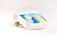 Load image into Gallery viewer, Ceramic Cottage Brooch. Handcrafted in Ireland. Sea range.
