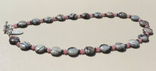Load image into Gallery viewer, Spiderweb Jasper Necklace, Bracelet and Earrings
