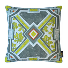Load image into Gallery viewer, NEW Book of Kells, Green Horse Chestnut Cushion
