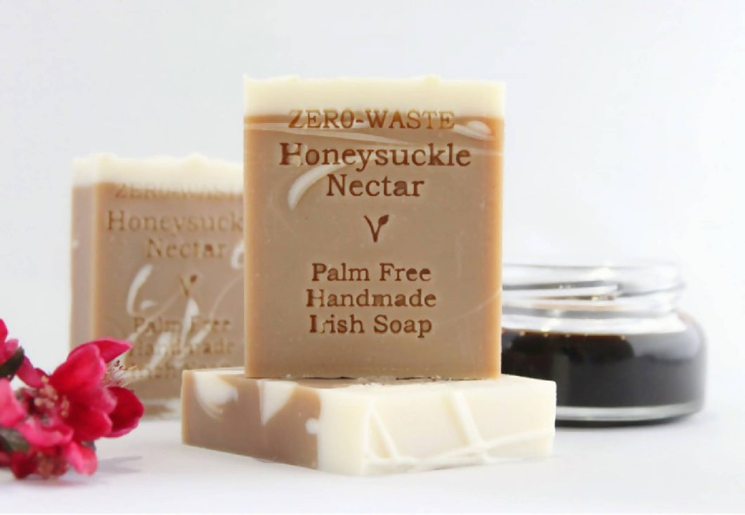 Palm Free Irish Soap, Sweet & Gentle Honeysuckle Nectar