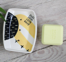 Load image into Gallery viewer, Maka Ceramics - Soap Dish (Choose from yellow or navy)
