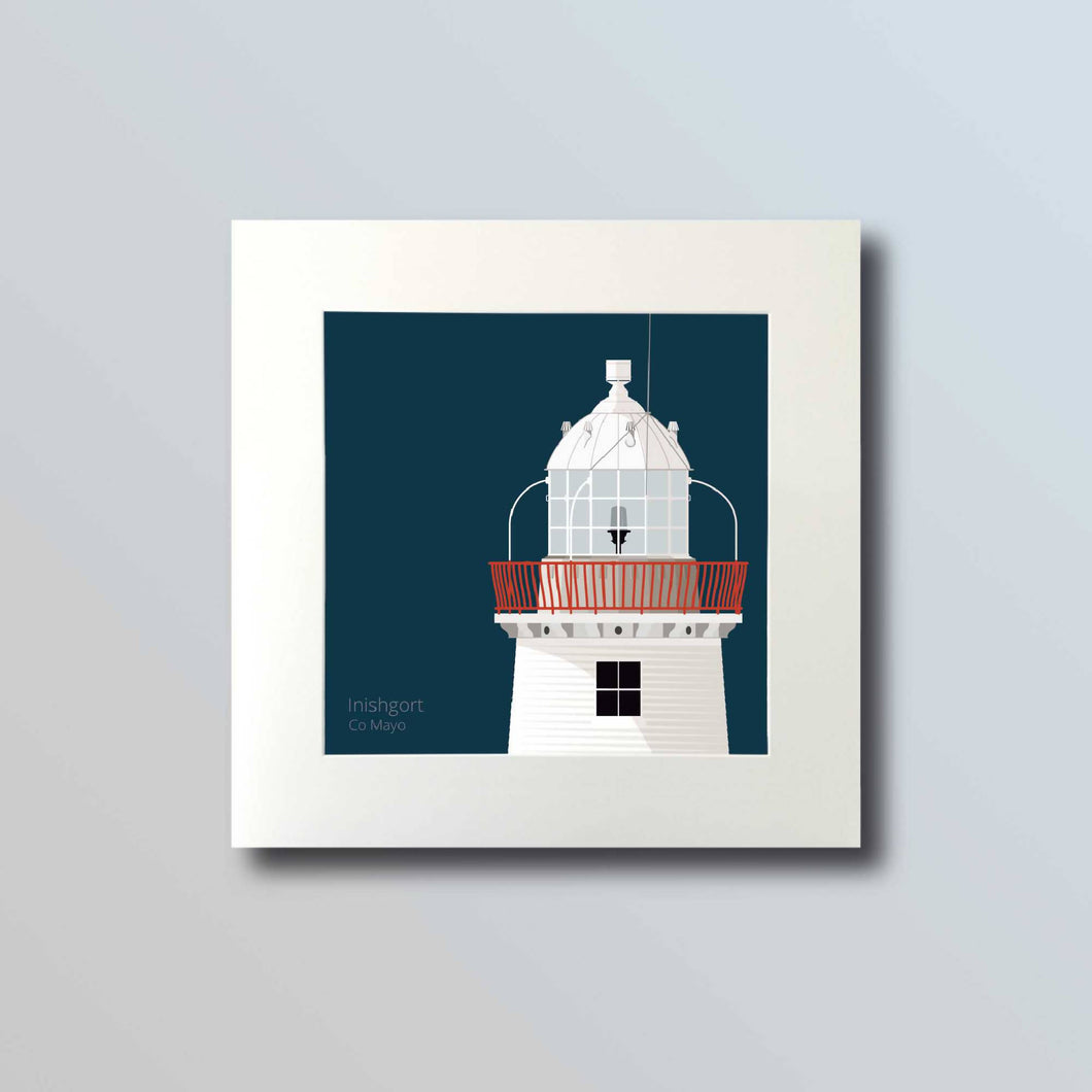 Inishgort Lighthouse - Mayo - art print