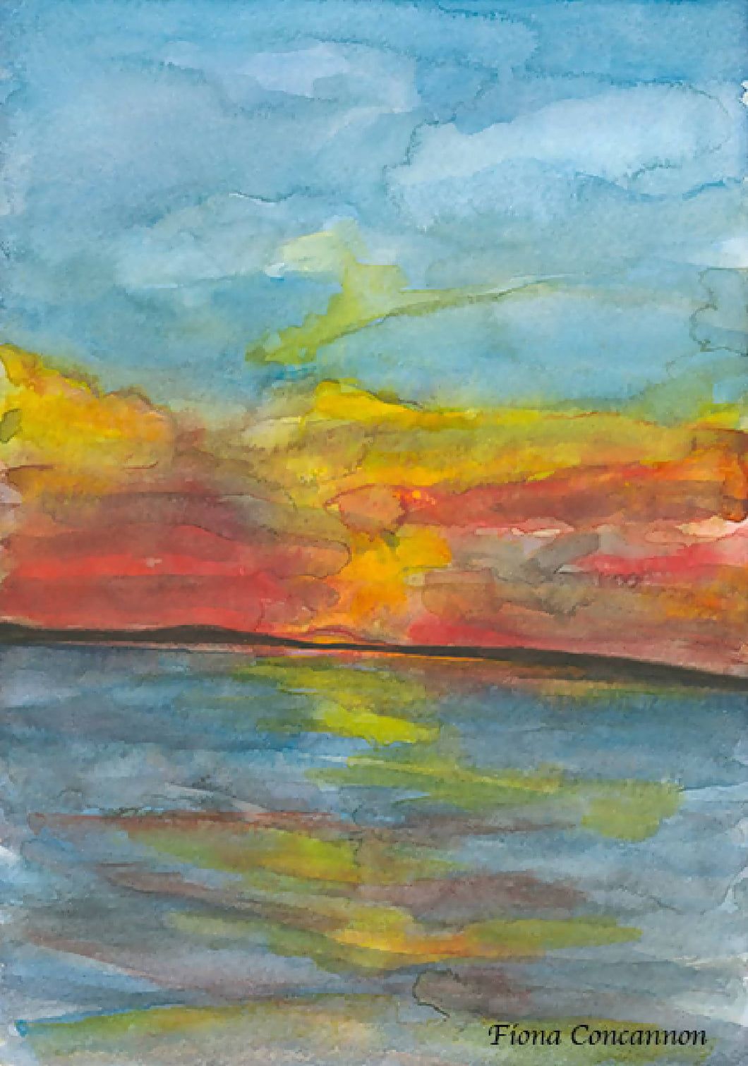 Galway Bay Sunset - Fine Art Print