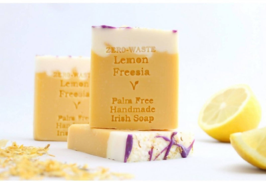 Palm Free Irish Soap, Refreshing Lemon Freesia