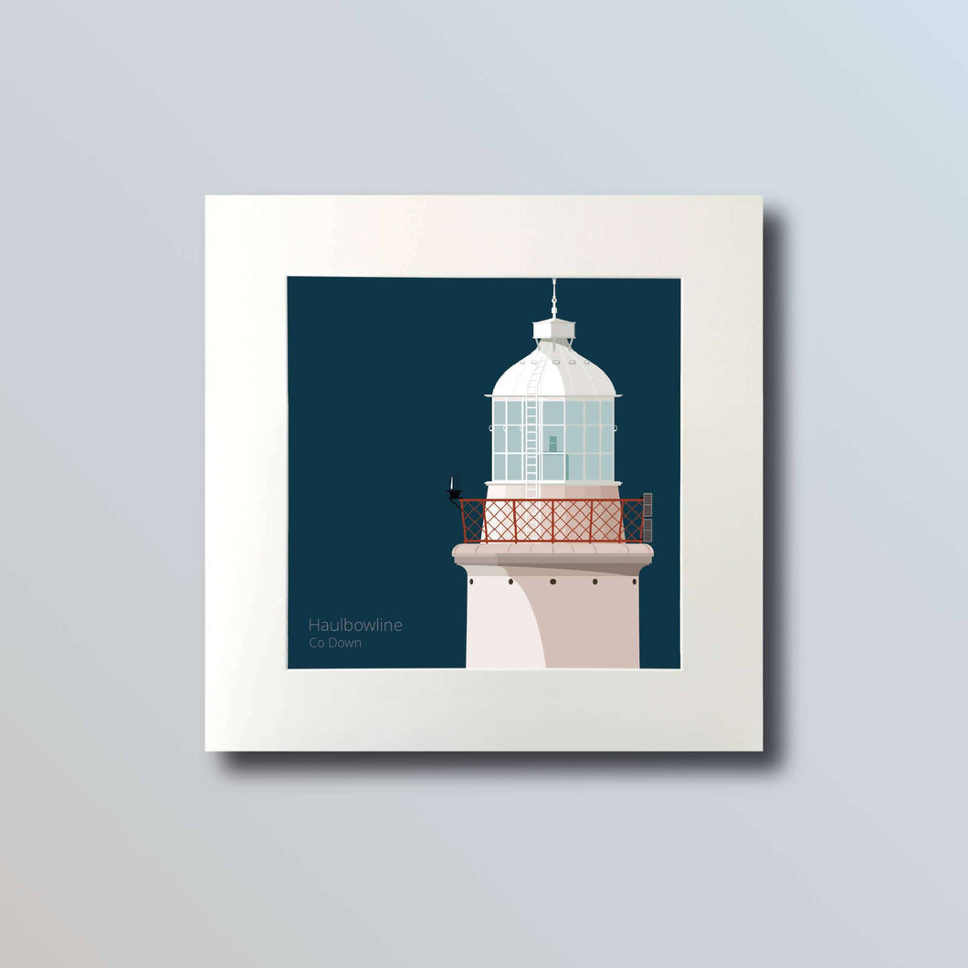 Haulbowline Lighthouse - Down - art print
