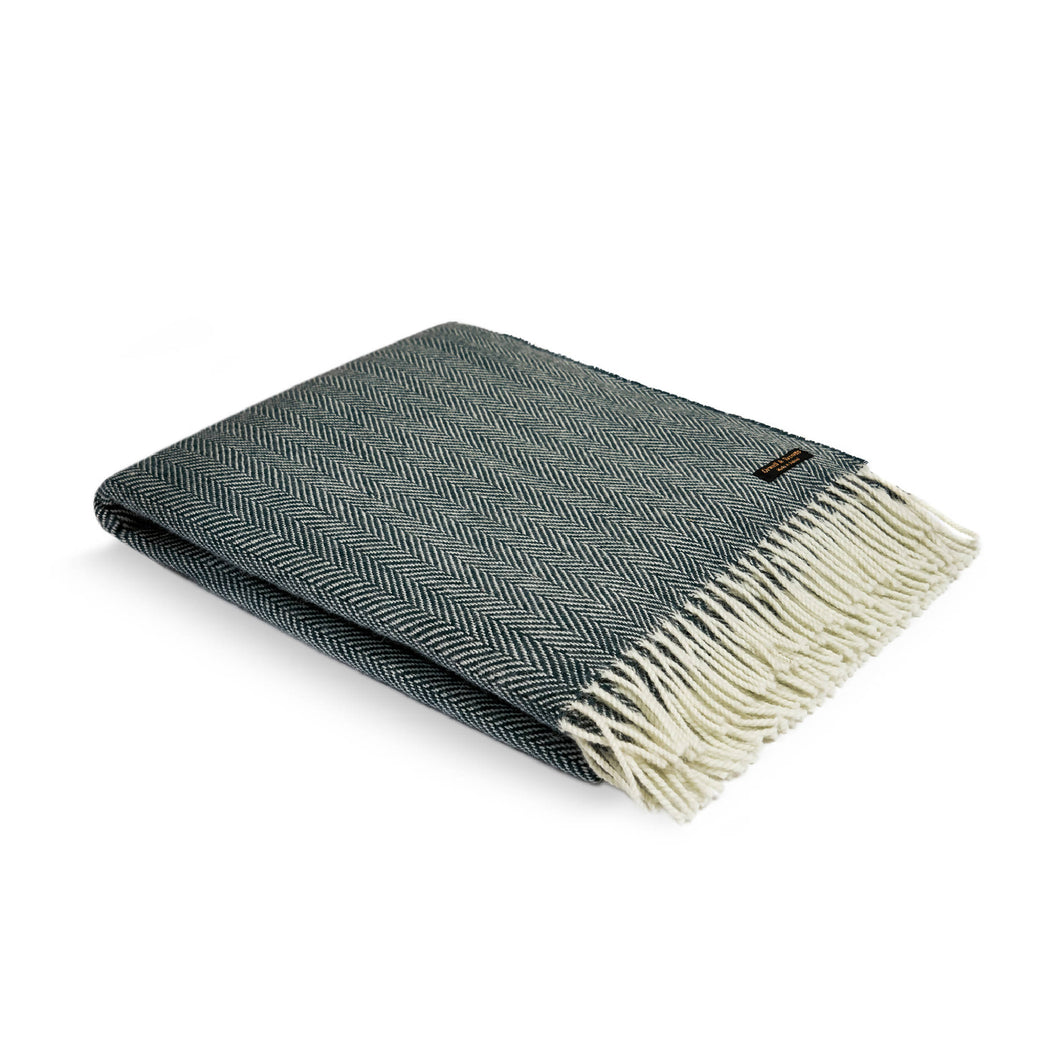 Moss - Donegal Tweed Throw