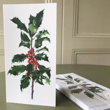Load image into Gallery viewer, Dargle Hill Holly Christmas cards
