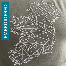 Load image into Gallery viewer, Adult Tee - with embroidered Ireland logo - Light Graphite
