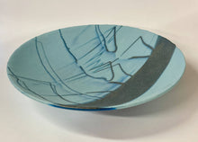 Load image into Gallery viewer, Glass Bowl, Unique, &#39;Misty Sea&#39;
