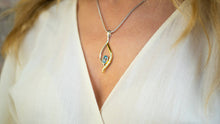 Load image into Gallery viewer, Desert Star Pendant in Blue Topaz
