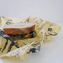 Load image into Gallery viewer, Reusable Food Wrap - Lunch Wrap X 3
