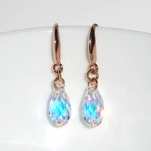 Load image into Gallery viewer, Briolette earrings with Swarovski® crystals
