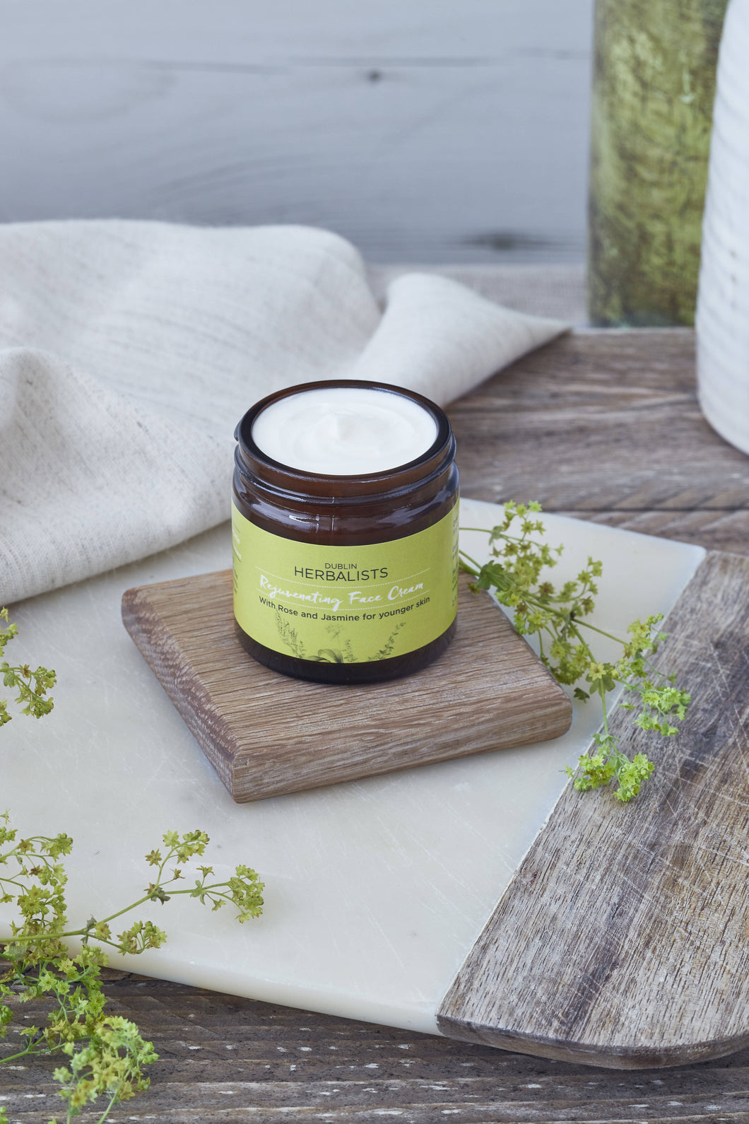 Rejuvenating Face Cream- With Rose and Jasmine for younger skin
