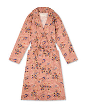 Load image into Gallery viewer, Tribal Flower Pink Robe - 100% Organic Cotton
