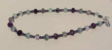 Load image into Gallery viewer, Fluorite Necklace, Bracelet and Earrings
