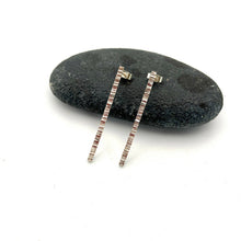 Load image into Gallery viewer, Handmade Sterling Silver “Dash 3” Earrings
