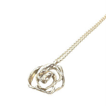 Load image into Gallery viewer, “Rose” Sterling Silver Pendant.
