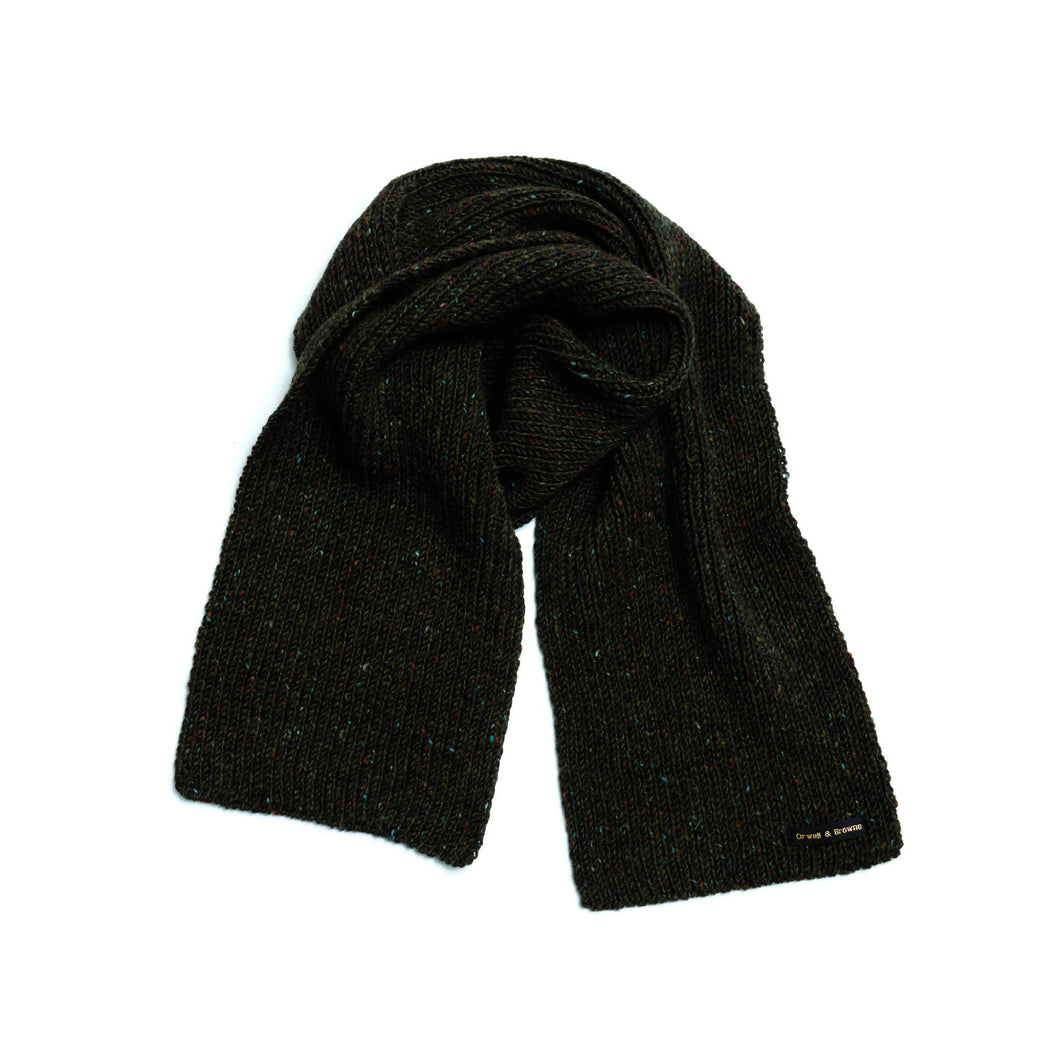 Moss - Merino Wool Knit Scarf