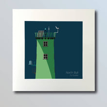 Load image into Gallery viewer, Poolbeg &amp; Northbull Lighthouse - double art print
